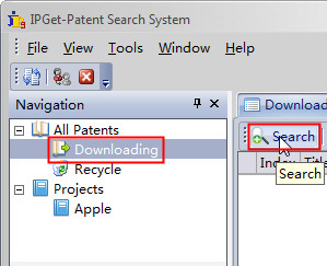 IPGet Patent Search System,IPGet Patent Download Software